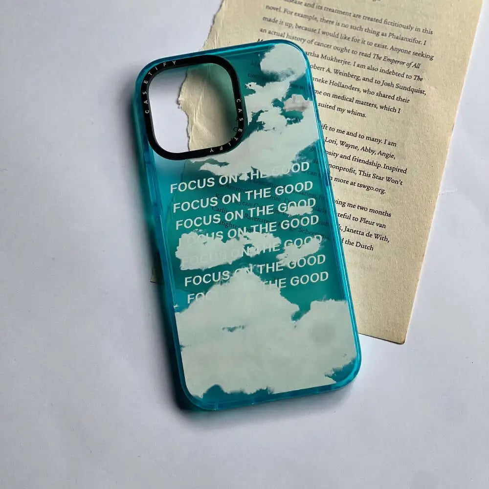 Cloud Pattern Cotton Candy Impact Design Aesthetic Case